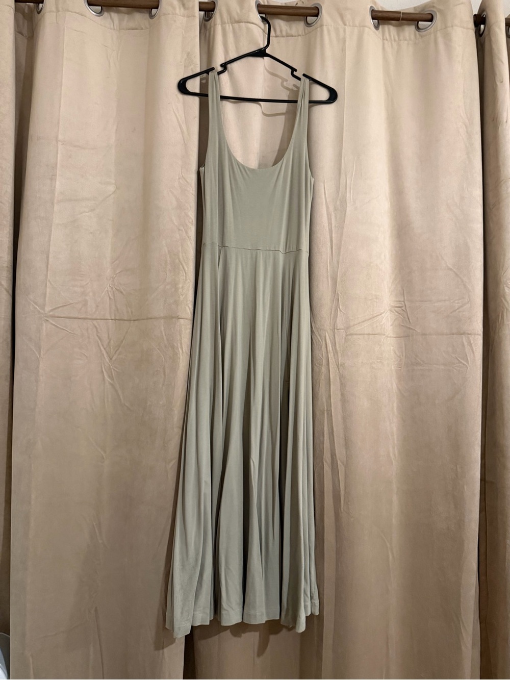 American Eagle Outfitters Sleeveless Maxi Dress in Sage